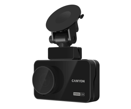 Wideorejestrator CANYON DVR25GPS WQHD 2.5K 1440p Wi-Fi GPS Czarny